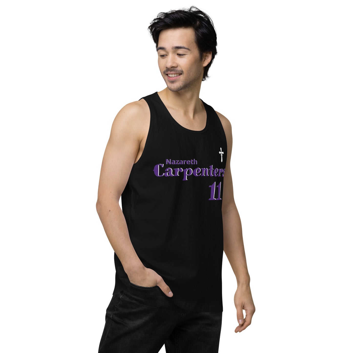 A1NC Nazareth Carpenters Men’s premium tank top