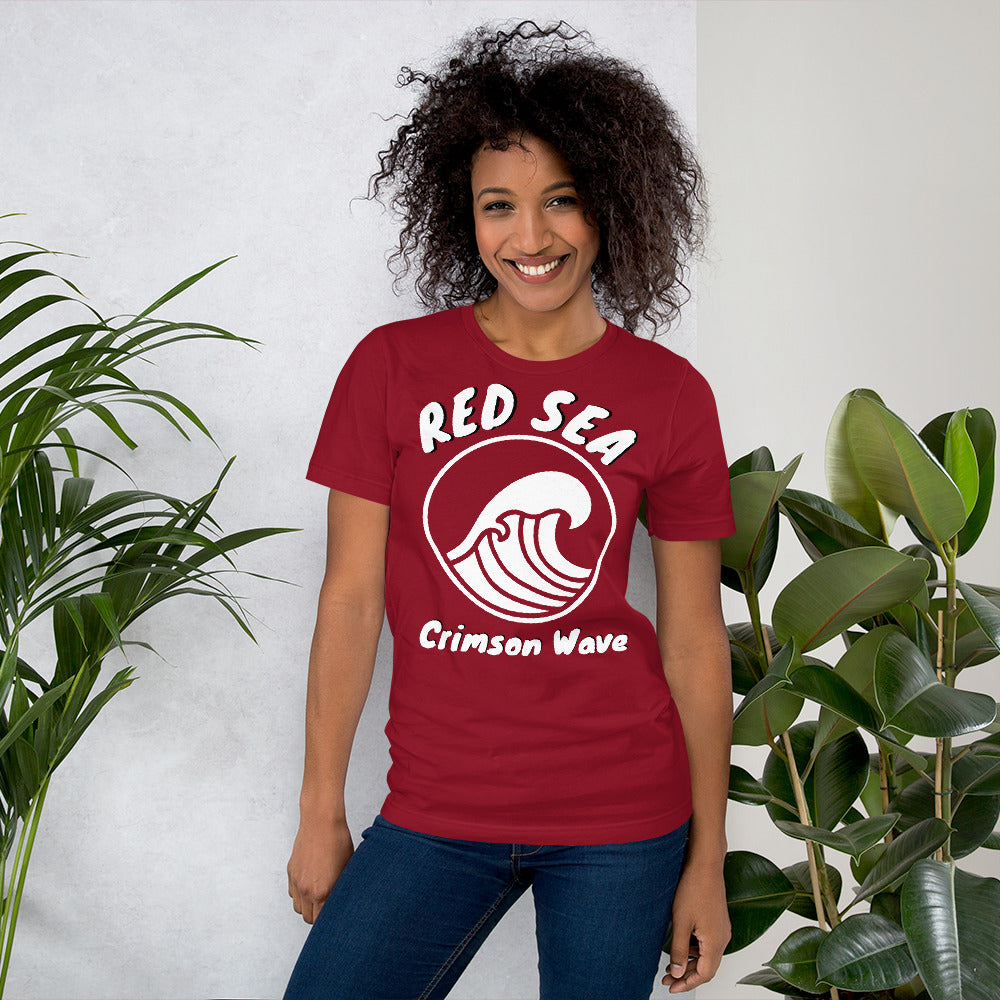 A1RSC Red Sea Crimson Wave Unisex t-shirt