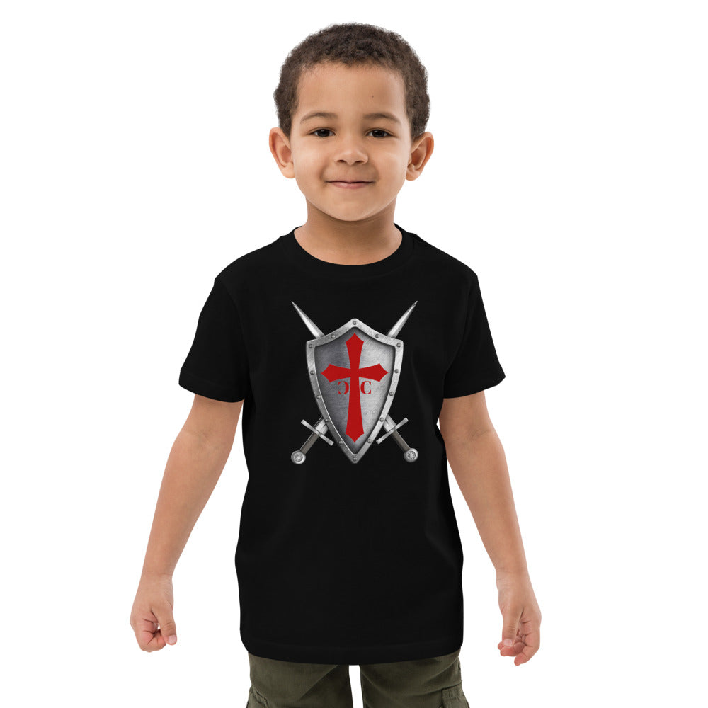 Crusade Combat Shield Logo Organic cotton kids t-shirt