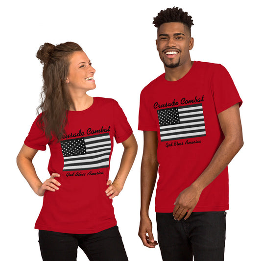 CC God Bless America Short-Sleeve Unisex T-Shirt