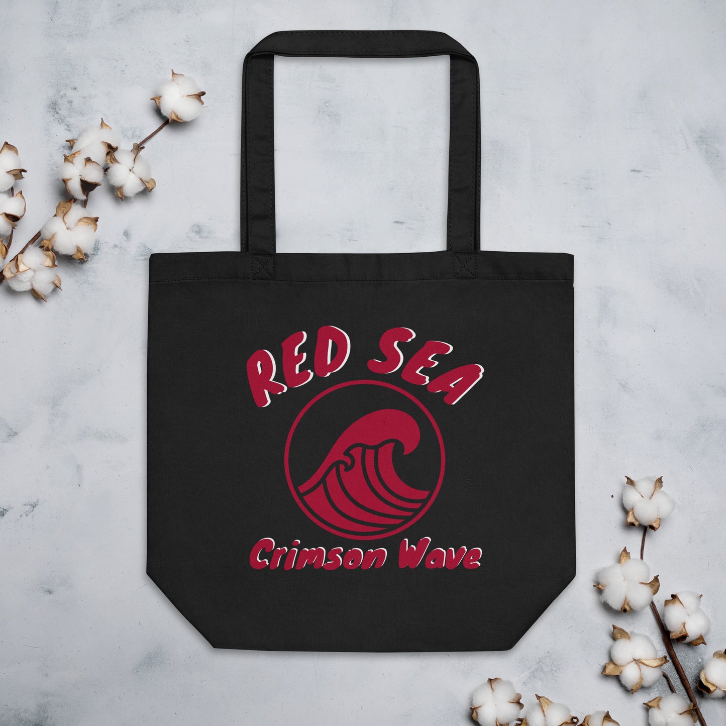 A1RSCW Red Sea Crimson Wave Eco Tote Bag