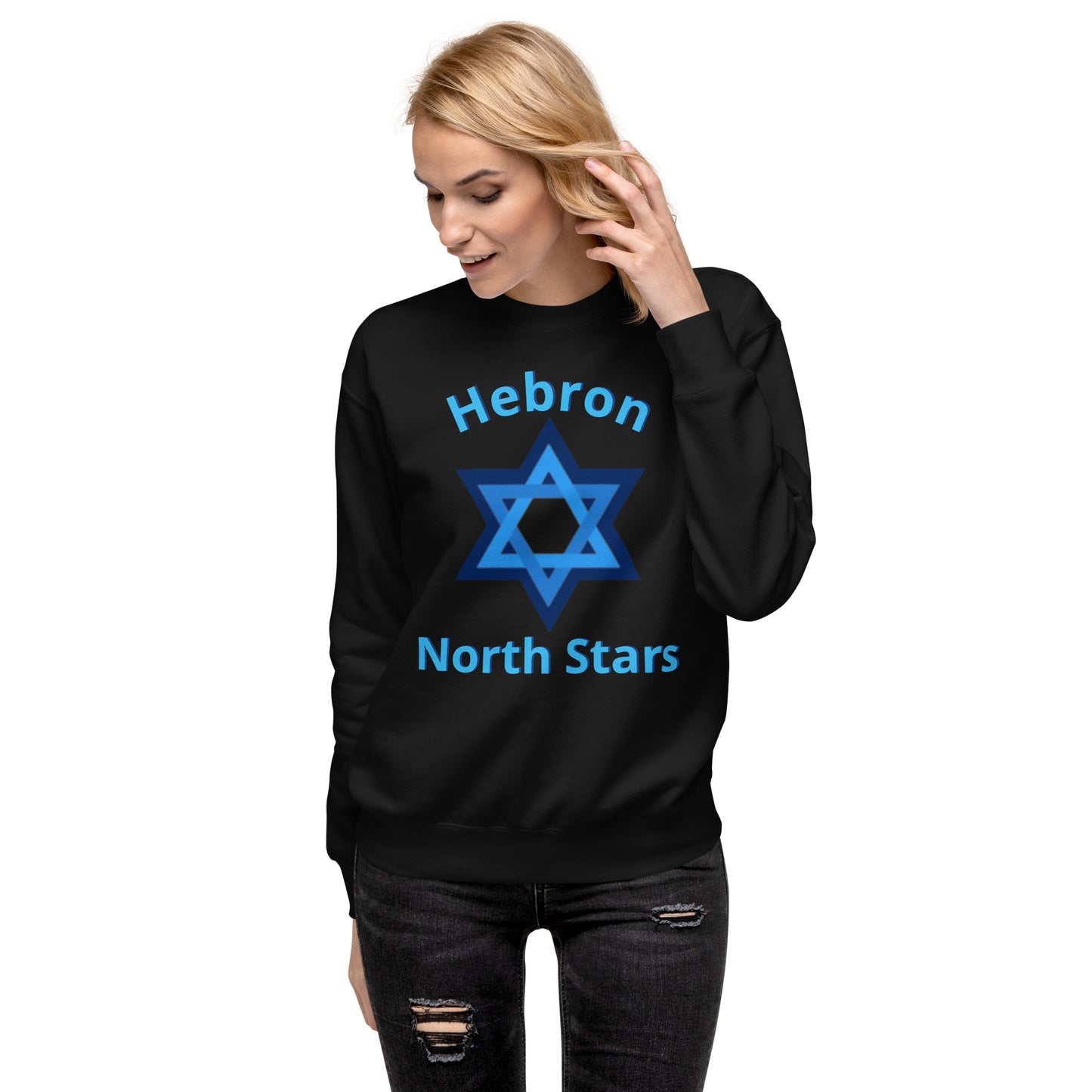 A1HNSL Hebron North Stars Unisex Premium Sweatshirt