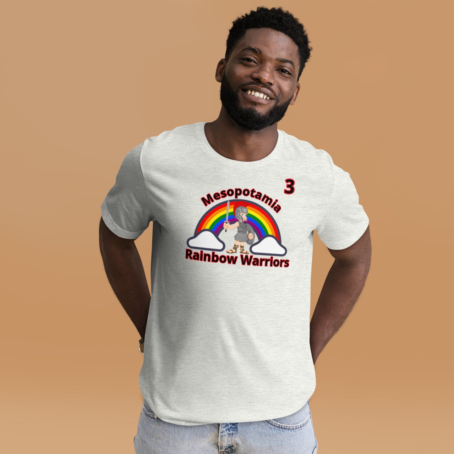 A1MRW Mesopotamia Rainbow Warriors Unisex t-shirt