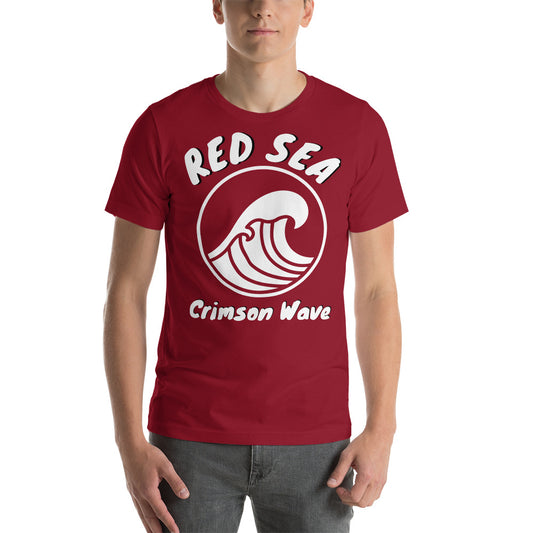 A1RSC Red Sea Crimson Wave Unisex t-shirt