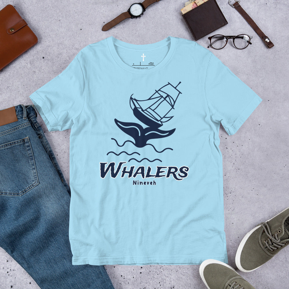 A1NWB Ninevah Whalers Unisex t-shirt