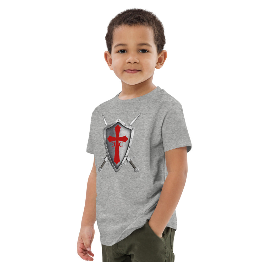 Crusade Combat Shield Logo Organic cotton kids t-shirt