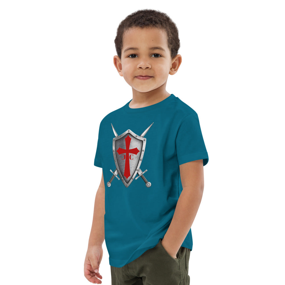 Crusade Combat Shield Logo Organic cotton kids t-shirt