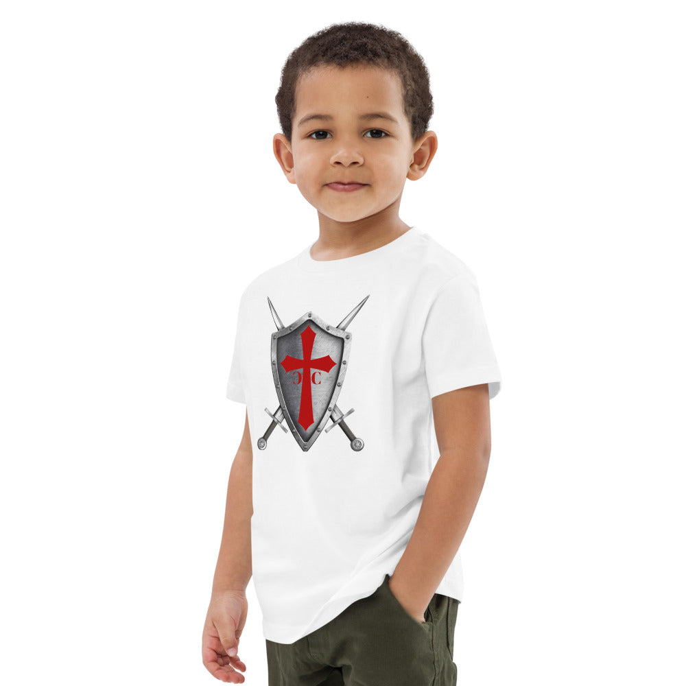 Crusade Combat Shield Logo Organic cotton kids t-shirt